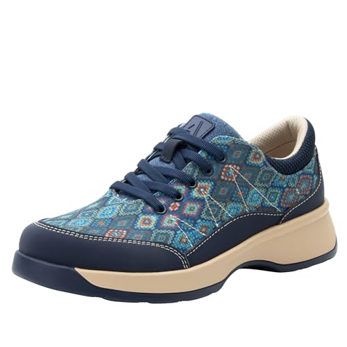 Alegria Florah Wanderweg inspirierter Damen-Sneaker zum Schnüren, Origin Story, 11.5-12 von Alegria by PG Lite