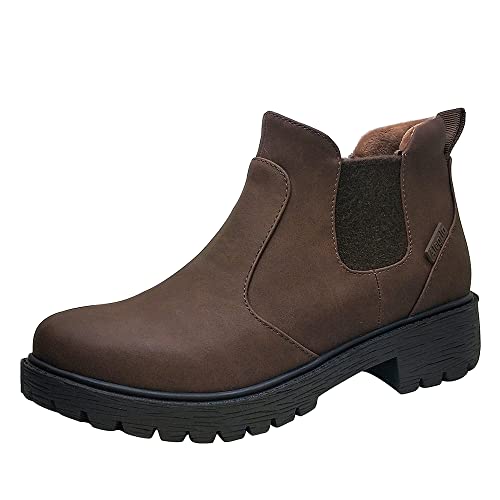 Alegria Rowen Damen Stiefeletten, Relaxed Cocoa, 6-6.5 von Alegria by PG Lite