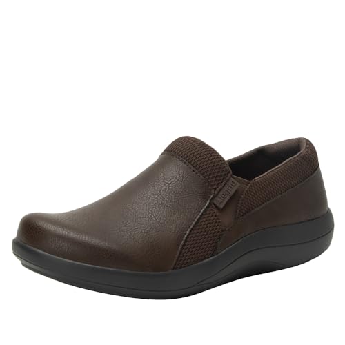 Damen Alegria Duette Professional Slip On, Fudge, 8-8.5 von Alegria by PG Lite