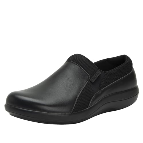 Damen Alegria Duette Professional Slip On, Schwarz (Jet Black), 8-8.5 von Alegria by PG Lite