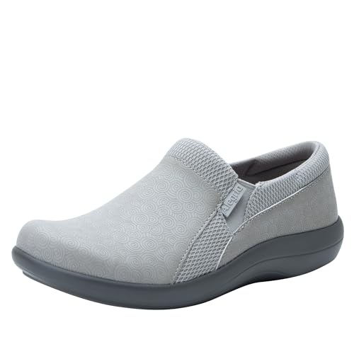 Damen Alegria Duette Professional Slip On, Swirl Wind Smoke, 39.5 EU von Alegria by PG Lite