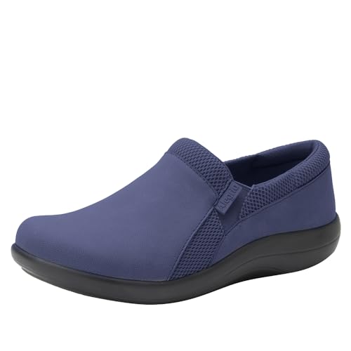 Damen Alegria Duette Professional Slip On, Verwaschenes Marineblau, 39.5 EU von Alegria by PG Lite