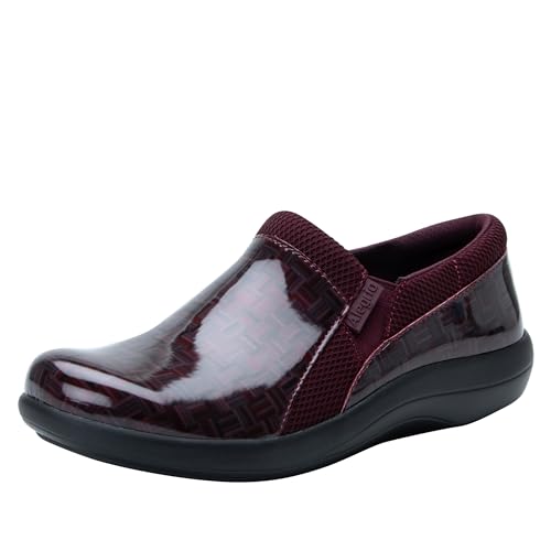 Damen Alegria Duette Professional Slip On, Weinblock, 10.5-11 von Alegria by PG Lite