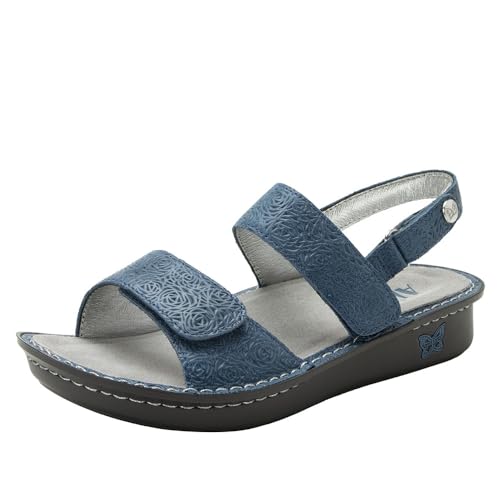 Damen Alegria Verona Sandale, Aqualita, 10.5-11 Wide von Alegria by PG Lite