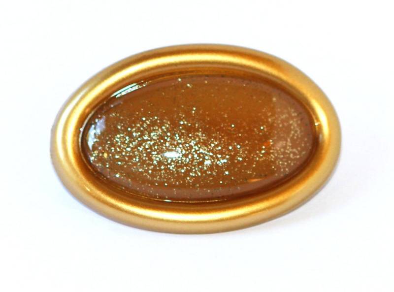 Französisch Exklusive Hand Bemalt Ovale Form Haarspange Kollektion Mit Mehr Glänzend Glanz Aus Zelluloid Acetat 2 3/8 Zoll Q26 von AlekhFashions