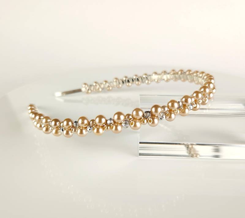 Perlen Haarreif von AlenchenShop