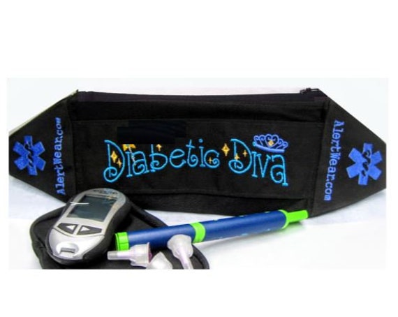 Maßgefertigte Diabetiker-Medizinpackung Vonalert Wear von AlertWearCompany