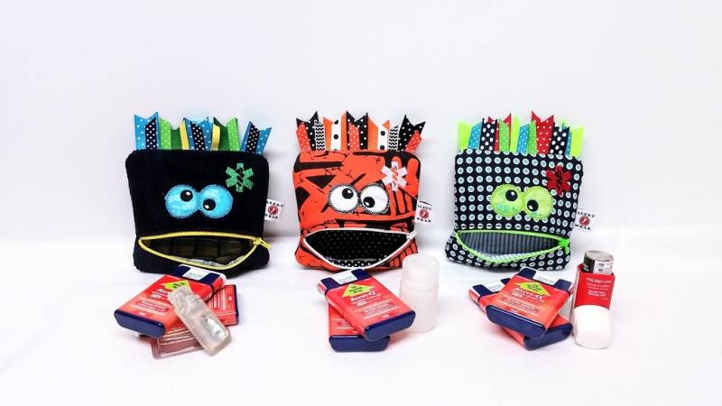 Monster Inhaler/Auviq Medizin Etui Vonalert Wear Monster Inhaler/Auviq Medizin Etui Vonalert Wear von AlertWearCompany