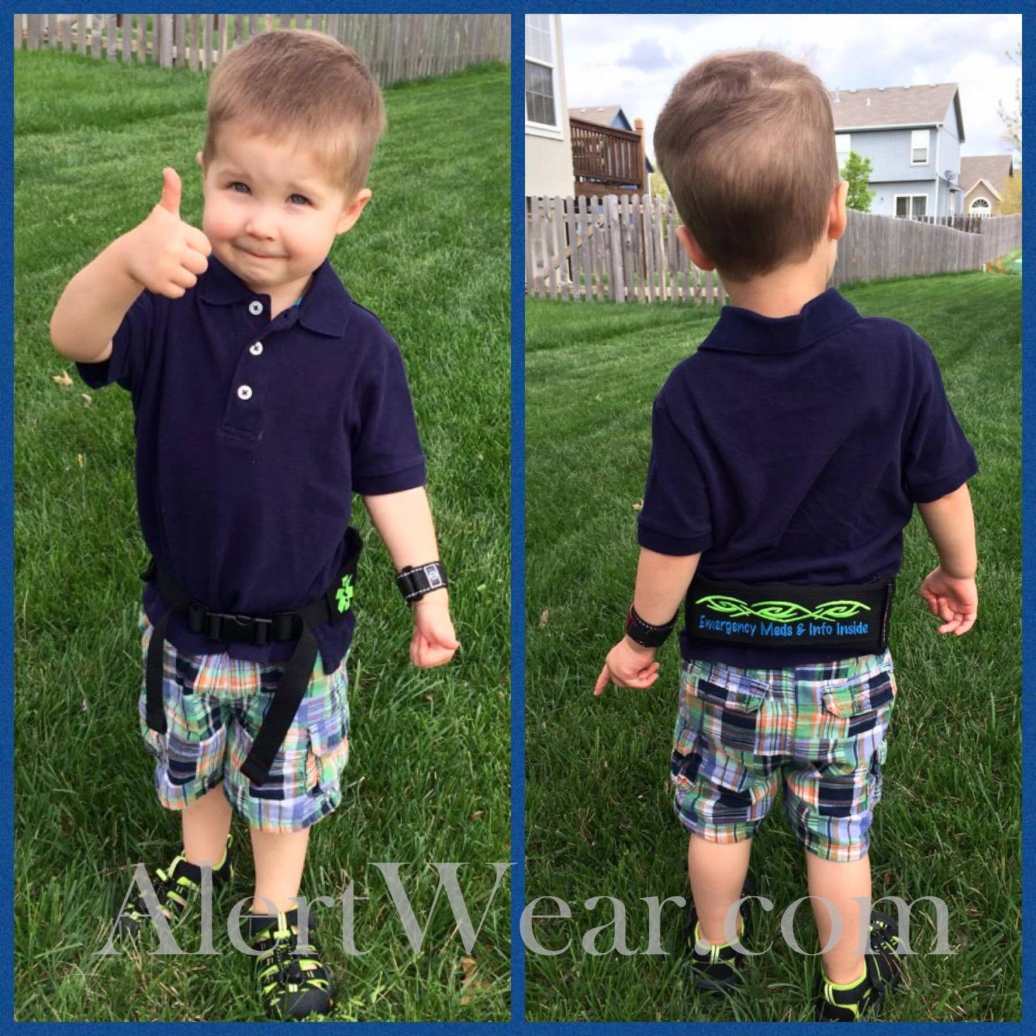 Tasche Für Auviq Und Epipens/Super Slim Custom Gürteltasche von AlertWearCompany