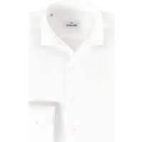 Alessandro Gherardi Unifarbenes Businesshemd in Twill-Qualität in 38 von Alessandro Gherardi