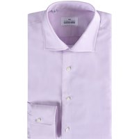 Alessandro Gherardi Unifarbenes Hemd in Twill-Qualität, Regular Fit in 43 von Alessandro Gherardi