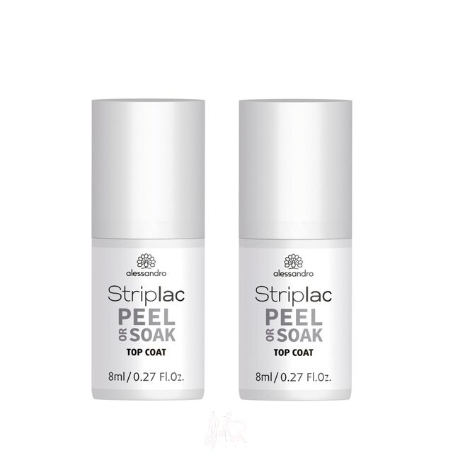 2x Alessandro Striplac Peel or Soak Top Coat 8 ml = 16 ml von Alessandro International