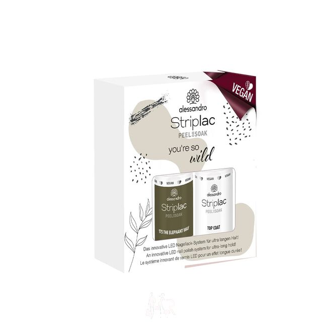 Alessandro Striplac Peel or Soak 131 Wild Set - TEW 5 ml + TC 5 ml von Alessandro International