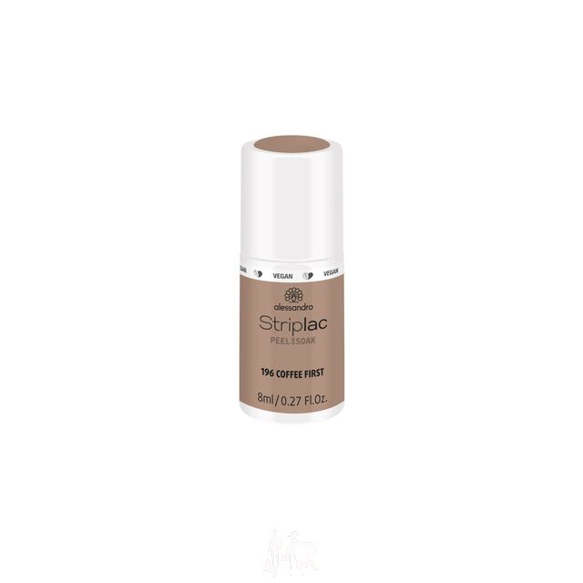 Alessandro Striplac Peel or Soak 196 Coffee first 8 ml von Alessandro International