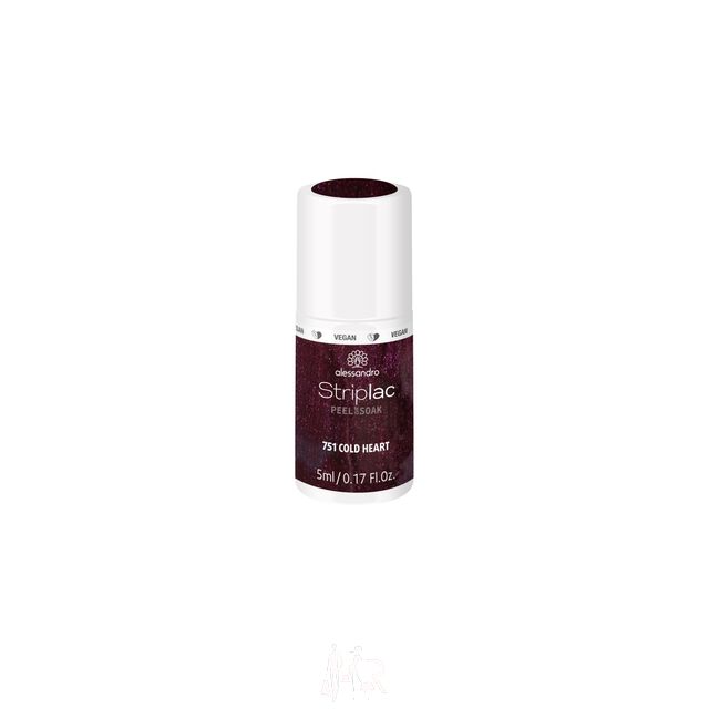 Alessandro Striplac Peel or Soak 751 Cold Heart 5 ml von Alessandro International