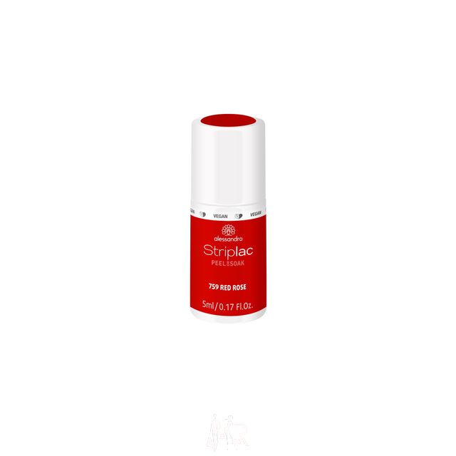 Alessandro Striplac Peel or Soak 759 Red Rose 5 ml von Alessandro International