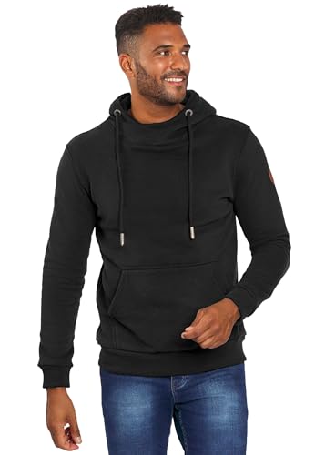 ALESSANDRO SALVARINI Herren Hoodie (S-3XL) - Leicht, Warme Kapuzenpullover, Langarm Pullover Sweatshirt mit Kapuze Männer - AS-294 Schwarz XX-Large von ALESSANDRO SALVARINI