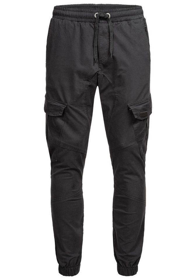 Alessandro Salvarini Cargohose ASComfi mit Reißverschluss Taschen von Alessandro Salvarini