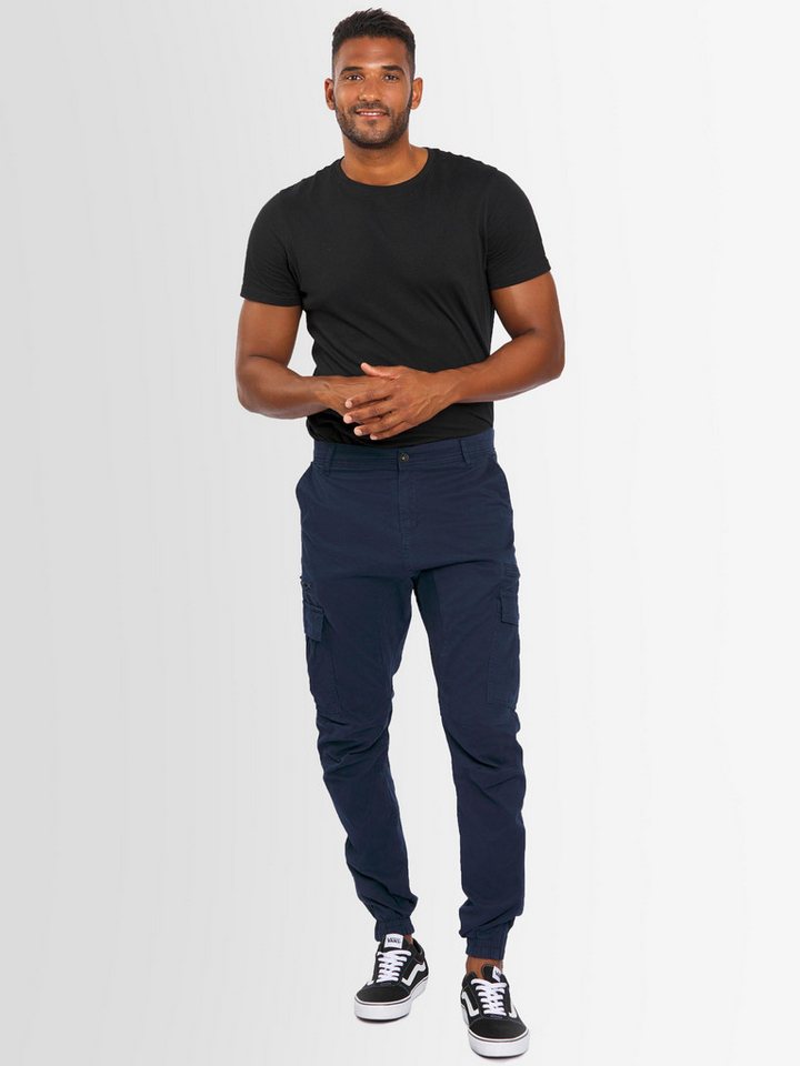 Alessandro Salvarini Cargohose Alessandro Salvarini Herren Cargo Hose AS272 mit Reißverschluss Beintaschen von Alessandro Salvarini