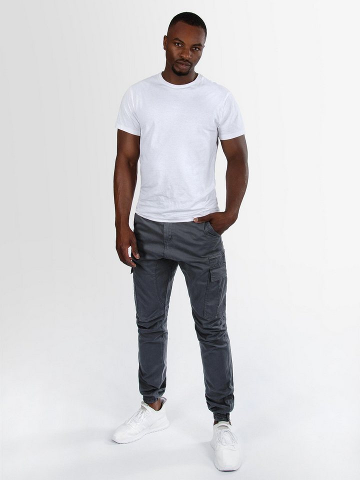 Alessandro Salvarini Cargohose Alessandro Salvarini Herren Cargo Hose AS272 mit Reißverschluss Beintaschen von Alessandro Salvarini