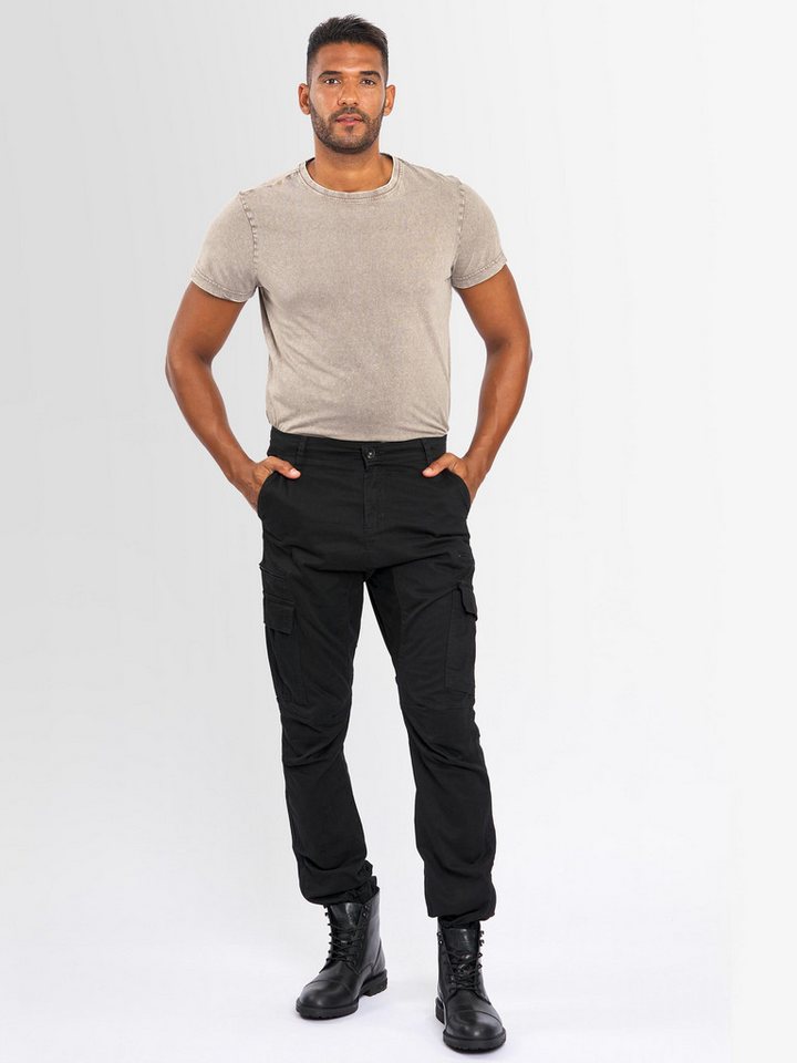 Alessandro Salvarini Cargohose Alessandro Salvarini Herren Cargo Hose AS272 mit Reißverschluss Beintaschen von Alessandro Salvarini