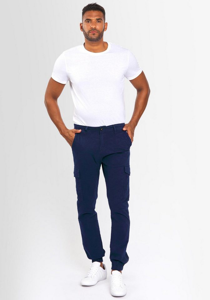 Alessandro Salvarini Cargohose ASJacamo mit Elasthan, Regular Slim Fit von Alessandro Salvarini