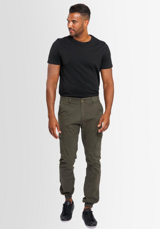 Alessandro Salvarini Cargohose ASJacamo mit Elasthan, Regular Slim Fit von Alessandro Salvarini