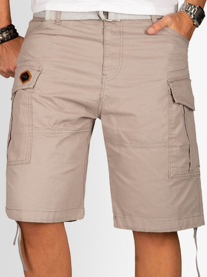 Alessandro Salvarini Cargoshorts ASLeon inklusive passendem Gürtel von Alessandro Salvarini