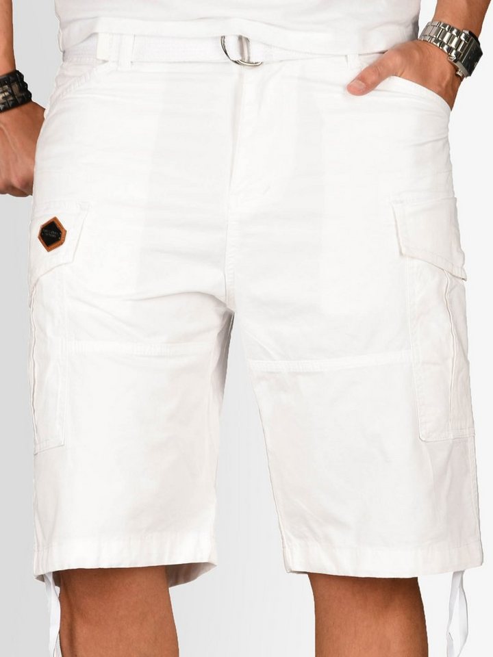 Alessandro Salvarini Cargoshorts ASLeon inklusive passendem Gürtel von Alessandro Salvarini