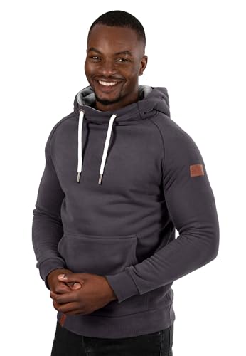 ALESSANDRO SALVARINI Herren Kapuzenpullover Hoodie Kapuze Sweater AS290 [AS-290-Anthrazit-Gr.L] von ALESSANDRO SALVARINI