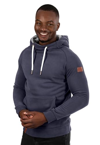 ALESSANDRO SALVARINI Herren Hoodie (S-3XL) - Leicht, Warme Kapuzenpullover, Langarm Pullover Sweatshirt mit Kapuze Männer - AS-290 Navy Large von ALESSANDRO SALVARINI