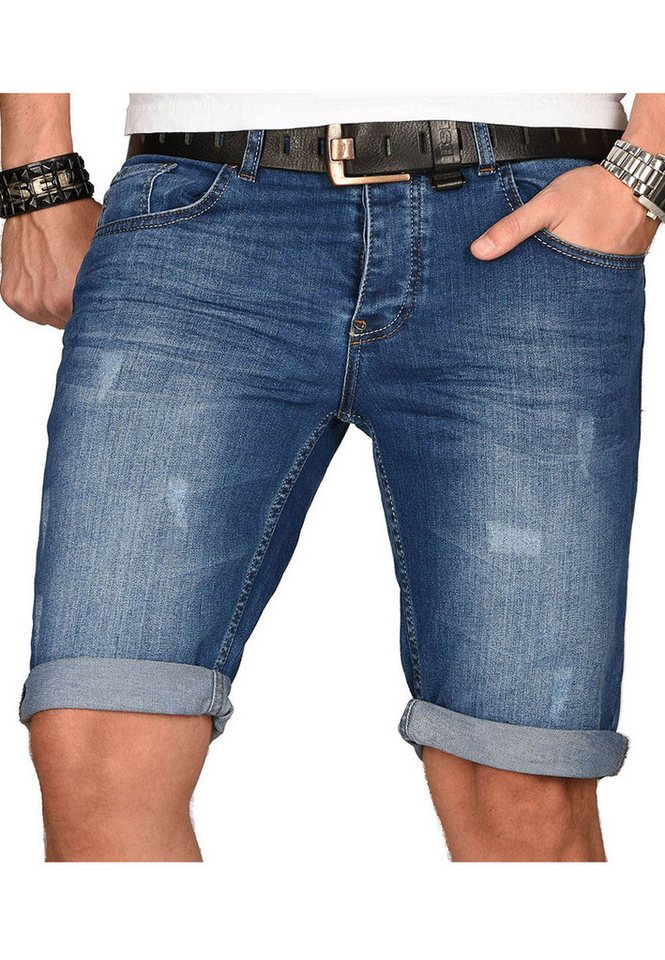 Alessandro Salvarini Shorts A. Salvarini Herren Shorts AS100 - AS109 Multi Stretch mit Elasthan von Alessandro Salvarini