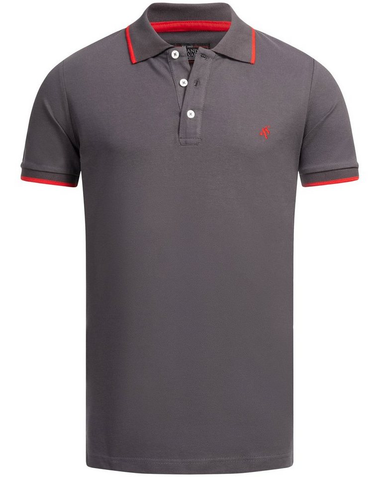 Alessandro Salvarini Poloshirt Herren Polo Shirt ASAdrianii mit gesticktem Alessandro Salvarini Logo von Alessandro Salvarini