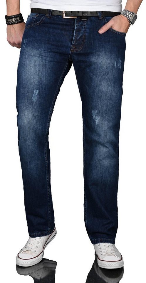 Alessandro Salvarini Regular-fit-Jeans ASJulio mit geradem Bein von Alessandro Salvarini