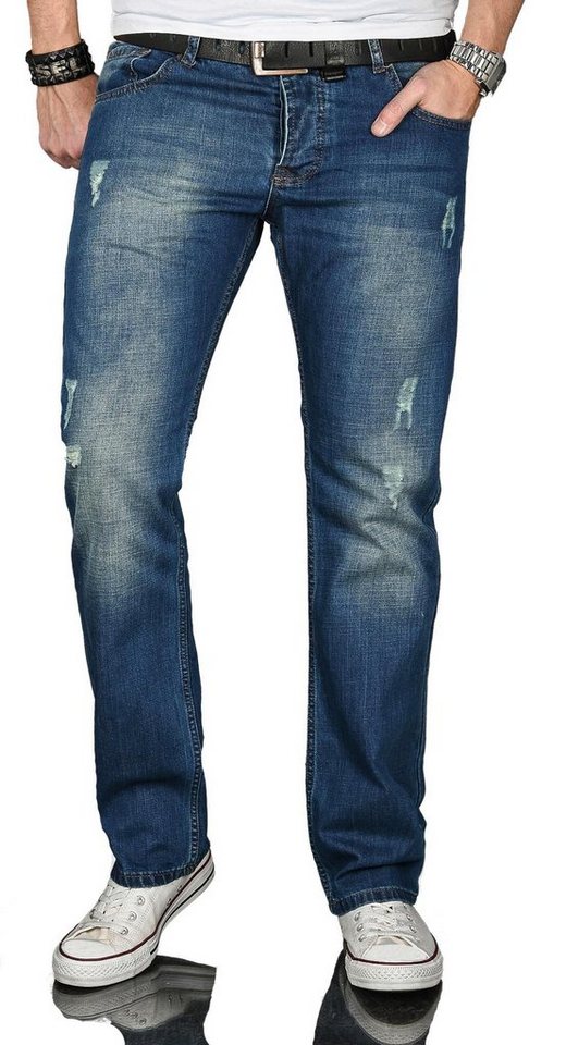 Alessandro Salvarini Regular-fit-Jeans ASJulio mit geradem Bein von Alessandro Salvarini