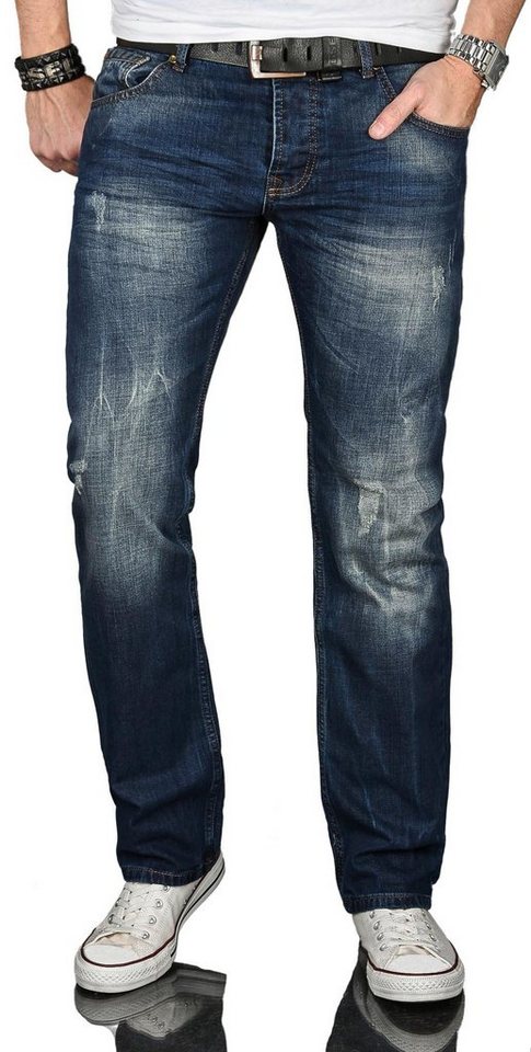 Alessandro Salvarini Regular-fit-Jeans ASJulio mit geradem Bein von Alessandro Salvarini