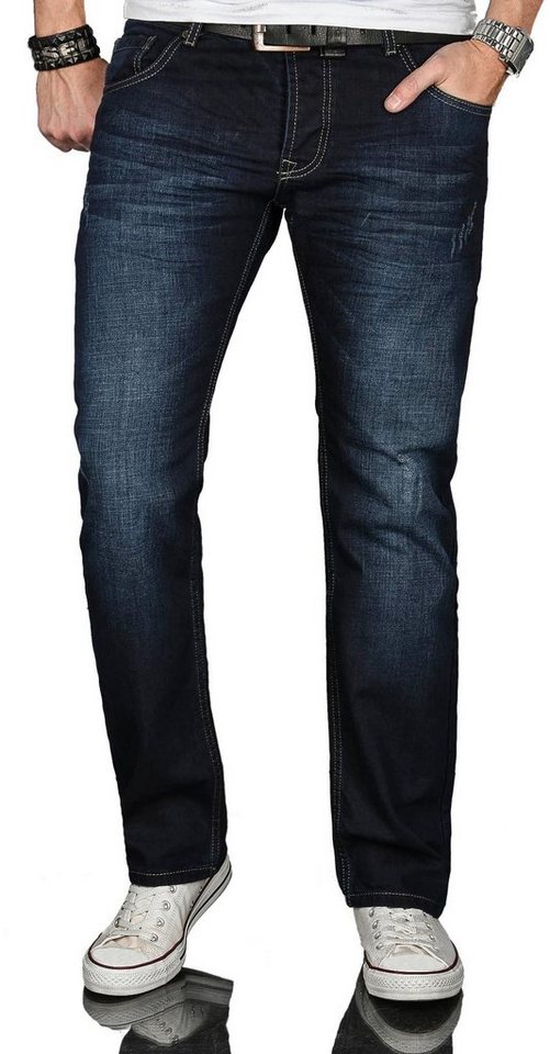 Alessandro Salvarini Regular-fit-Jeans ASJulio mit geradem Bein von Alessandro Salvarini