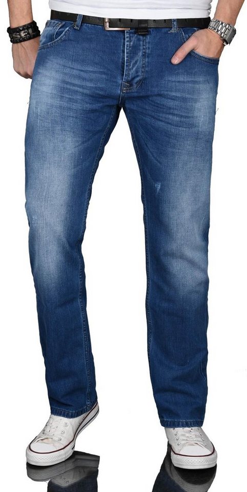 Alessandro Salvarini Regular-fit-Jeans ASJulio mit geradem Bein von Alessandro Salvarini