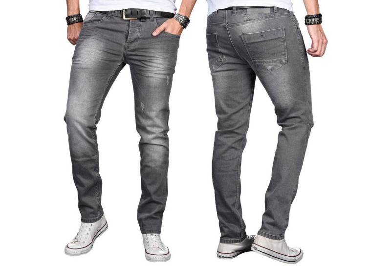 Alessandro Salvarini Slim-fit-Jeans ASLuca Stretch mit Elasthan von Alessandro Salvarini