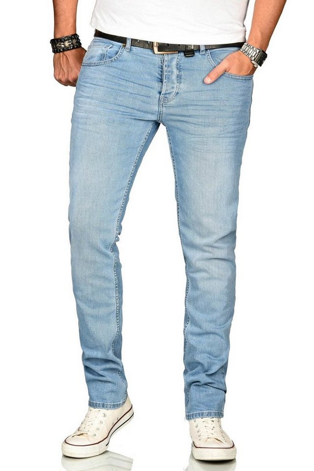 Alessandro Salvarini Straight-Jeans ASAngelo von Alessandro Salvarini