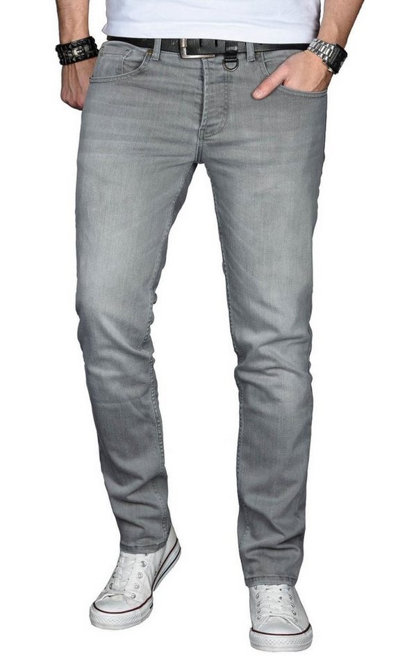 Alessandro Salvarini Straight-Jeans ASMinero Slim Fit Jeans mit 2% Elasthan von Alessandro Salvarini