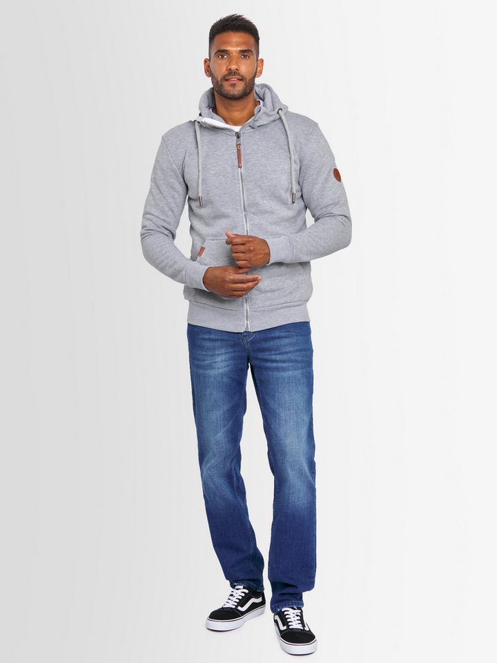Alessandro Salvarini Sweatjacke ASGeenio mit hohem Kragen von Alessandro Salvarini
