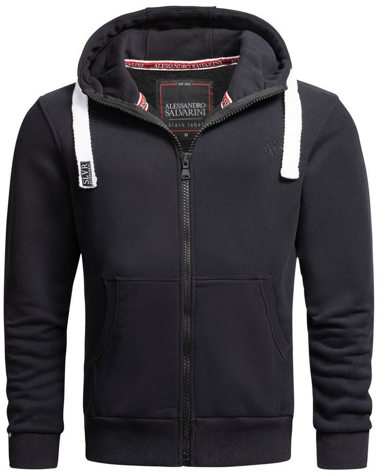Alessandro Salvarini Sweatjacke ASVinzent warmer Hoodie von Alessandro Salvarini