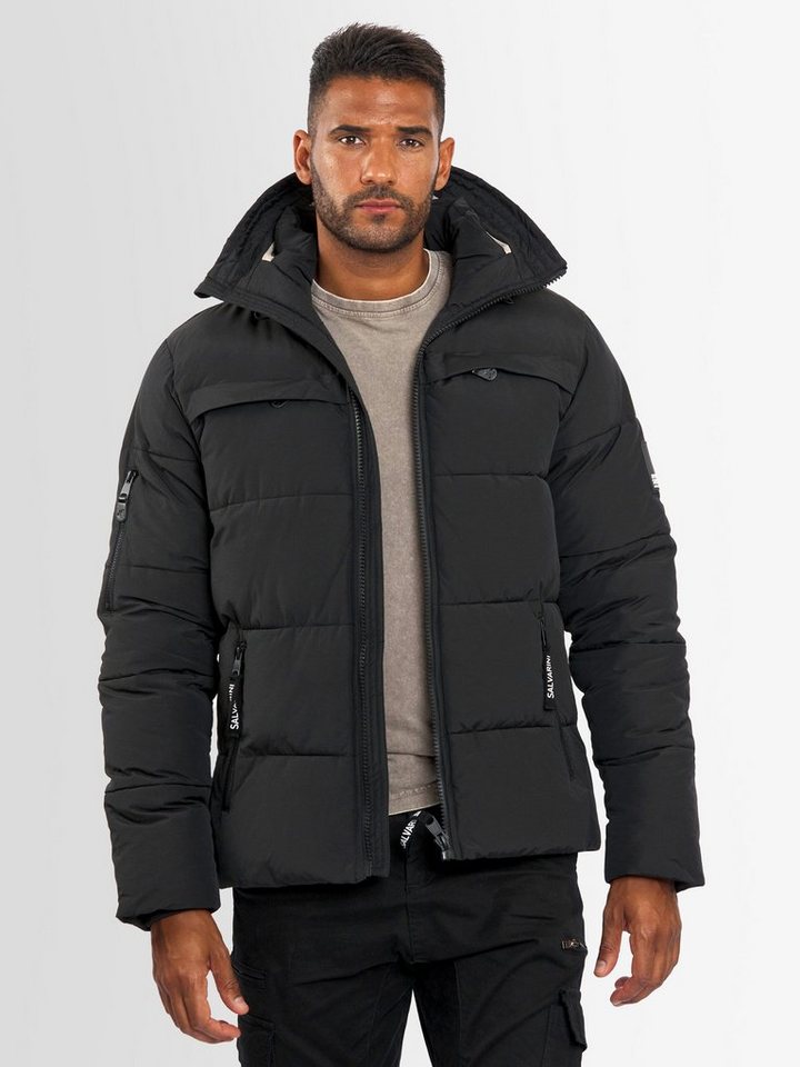 Alessandro Salvarini Winterjacke ASDiego mit extra hohem Kragen und vielen Taschen von Alessandro Salvarini