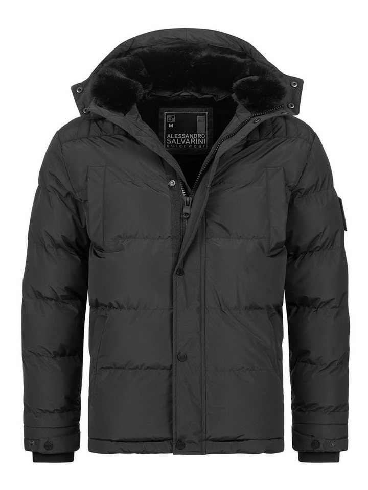 Alessandro Salvarini Winterjacke ASEzkimo mit warmen Teddyfell von Alessandro Salvarini