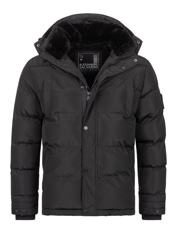 Alessandro Salvarini Winterjacke ASEzkimo mit warmen Teddyfell von Alessandro Salvarini