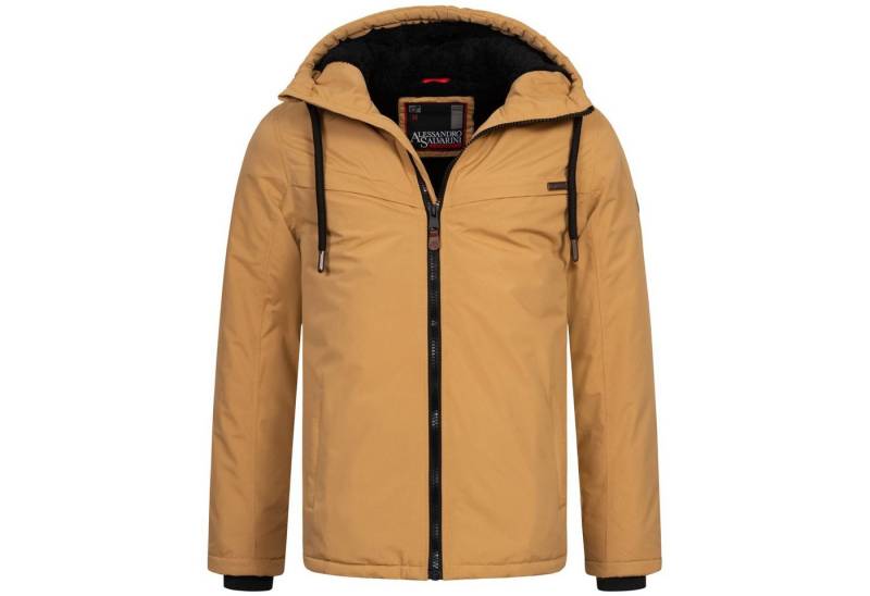 Alessandro Salvarini Winterjacke ASLighty innen komplett mit warmem Teddyfell von Alessandro Salvarini