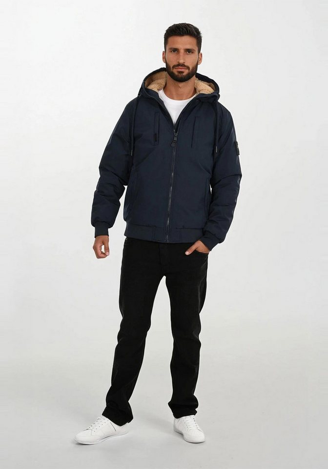 Alessandro Salvarini Winterjacke ASPedro innen mit warmem Teddyfell von Alessandro Salvarini