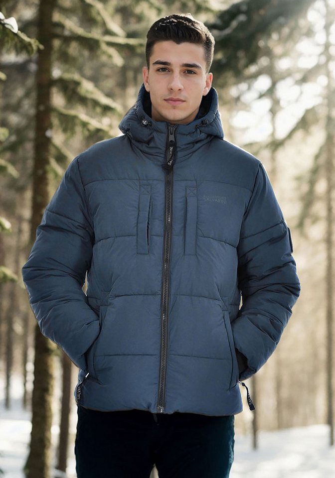 Alessandro Salvarini Winterjacke ASKelvin innen komplett mit warmem Teddyfell von Alessandro Salvarini