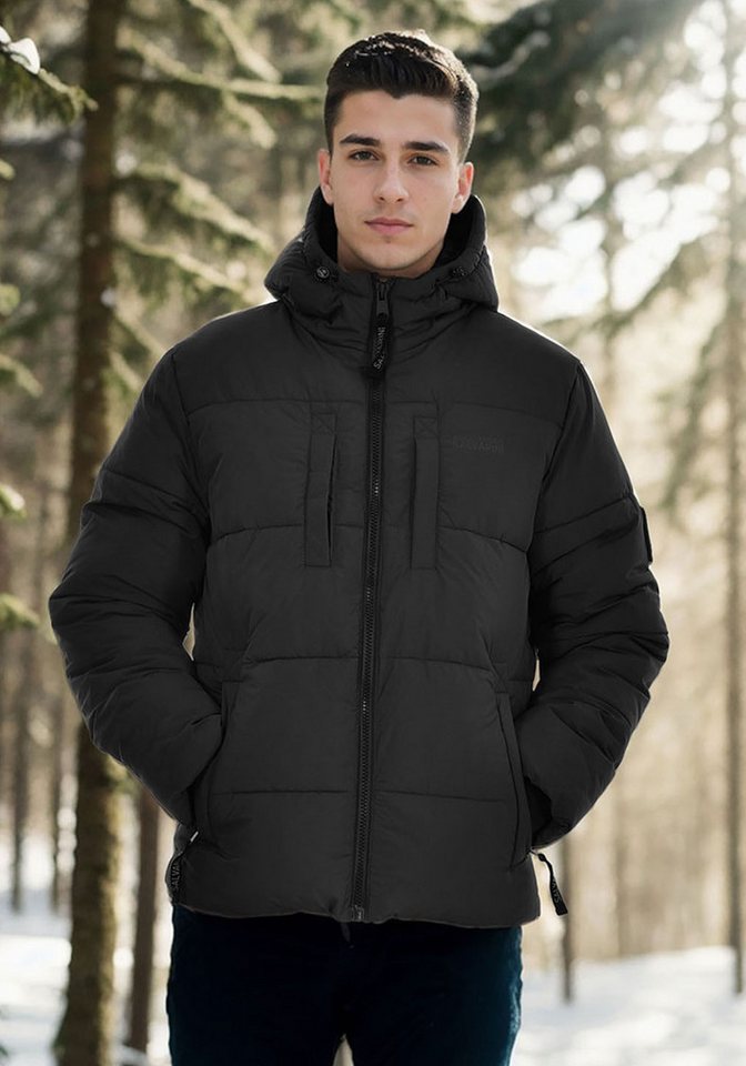 Alessandro Salvarini Winterjacke ASKelvin innen komplett mit warmem Teddyfell von Alessandro Salvarini